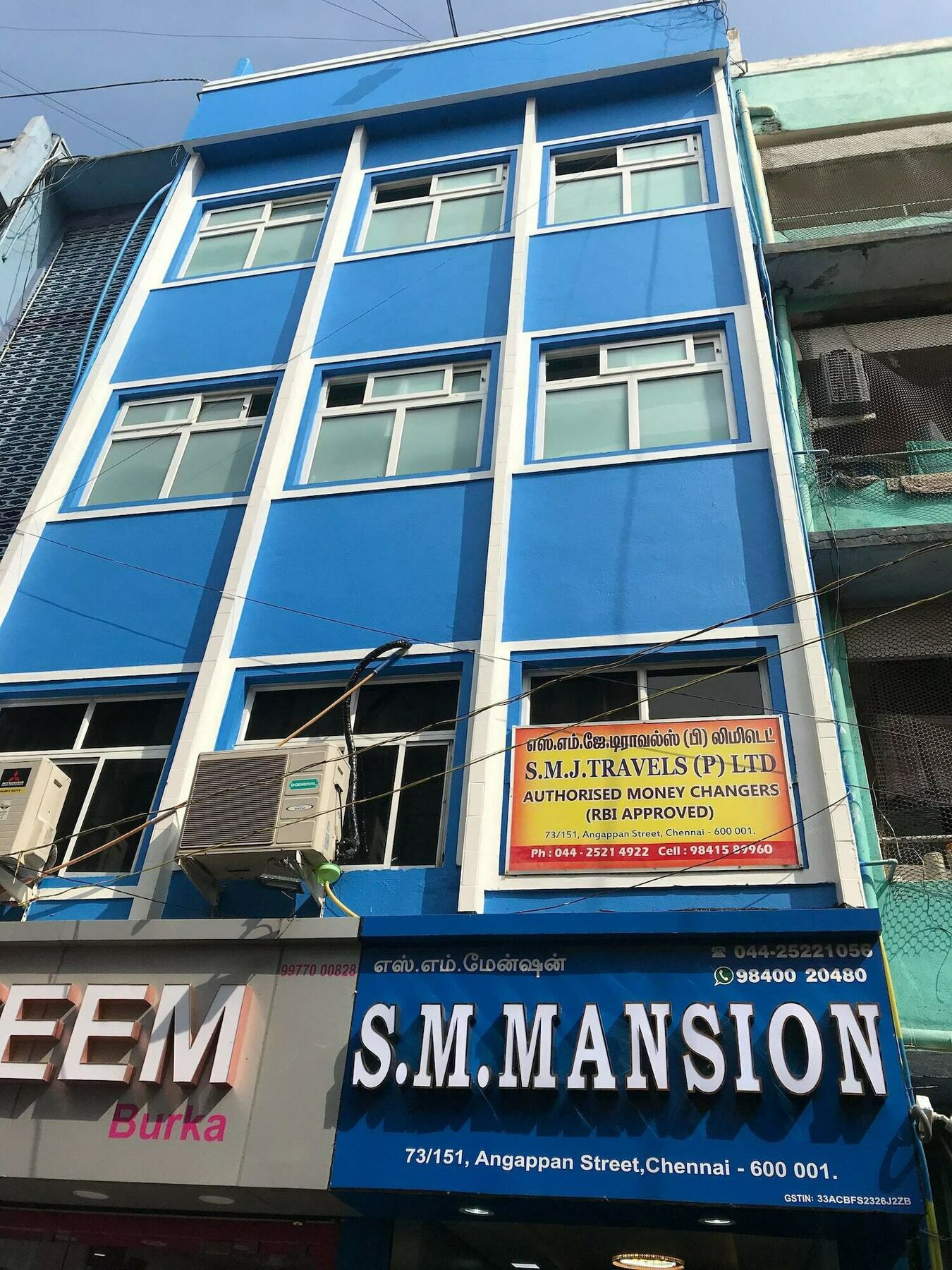 Sm Mansion Near Harbour & High Court Hotel Chennai Exterior photo